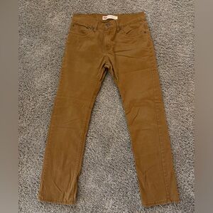 Levi's 511 Slim Youth Khaki Pants Size 16 Regular W28 L28